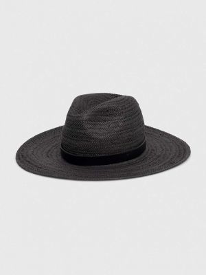 Pălărie din piele din poliester Allsaints - gri
