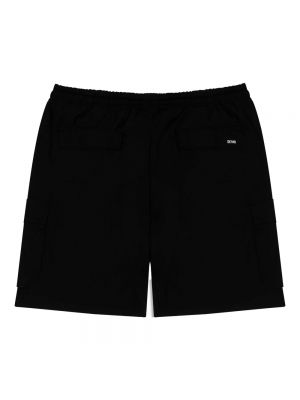 Pantalones cortos cargo de algodón Dolly Noire negro