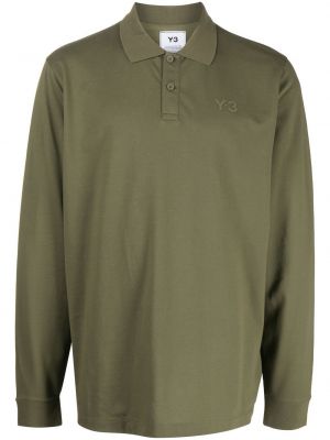 Polo marškinėliai Y-3 žalia