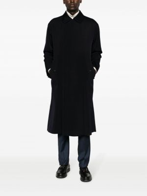 Woll mantel Giorgio Armani blau