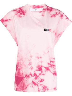 Brodert t-skjorte Iro rosa