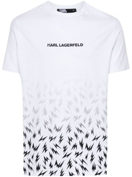 Μπλούζα Karl Lagerfeld λευκό