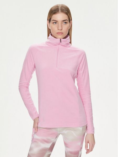 Fleece μπλούζα Columbia ροζ