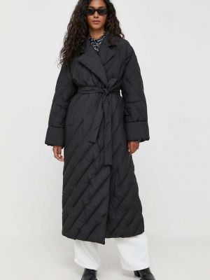 Oversized téli kabát Pinko fekete