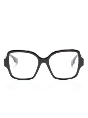 Oversized okuliare Burberry Eyewear čierna