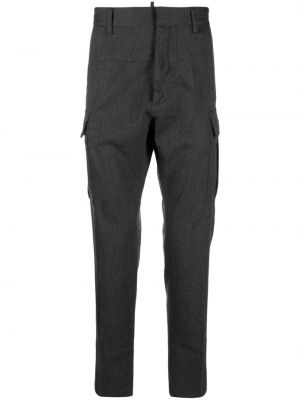 Pantalon slim Dsquared2 gris