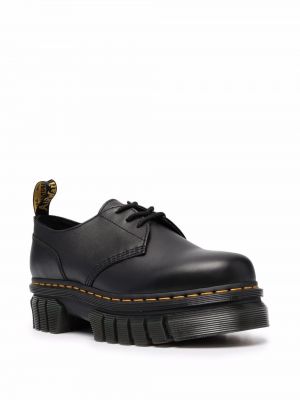 Iš natūralios odos oksfordo batai Dr. Martens juoda