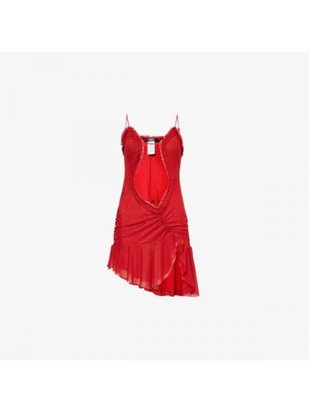 Платье мини с v-образным вырезом Jaded London красное