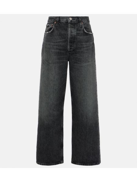 Baggy jeans Agolde svart