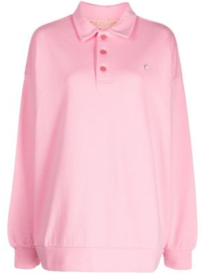 Medvilninis polo marškinėliai Bapy By *a Bathing Ape® rožinė