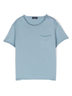Tričko Il Gufo - Modrá