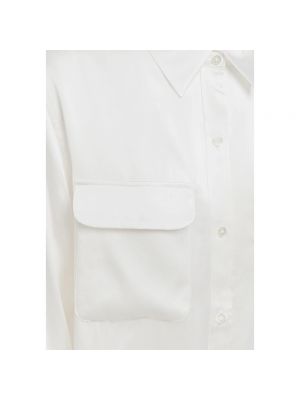 Blusa manga larga con bolsillos Equipment blanco