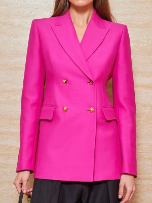 Пиджак Valentino розовый