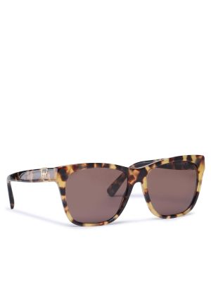 Okulary przeciwsłoneczne Lauren Ralph Lauren brązowe