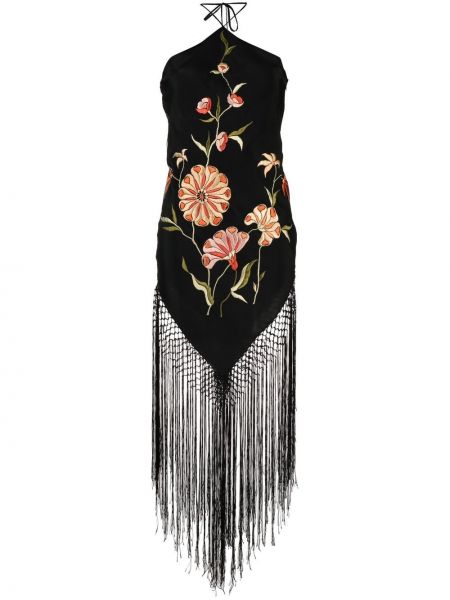 Κοκτέιλ φόρεμα Conner Ives μαύρο