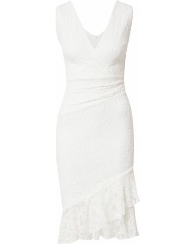 Мини рокля Sistaglam бяло