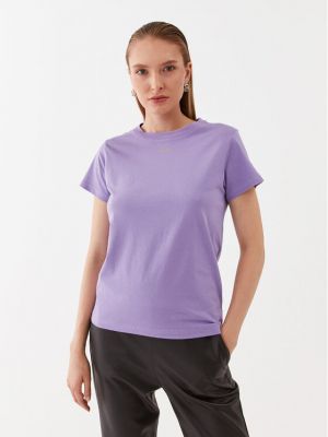 Tričko Pinko fialové