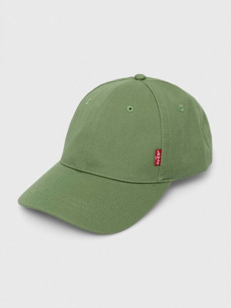 Pamučna kapa Levi's® zelena