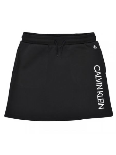 Spódniczka mini Calvin Klein Jeans, сzarny