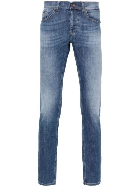 Zúžené džínsy s potlačou Dondup modrá