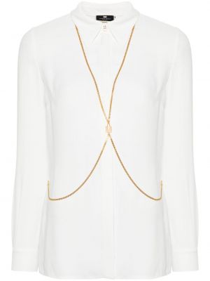 Блуза Elisabetta Franchi бяло