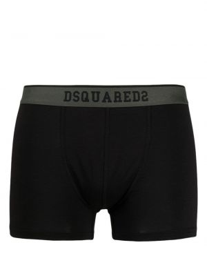 Pruhované boxerky Dsquared2 čierna