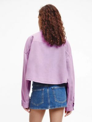 Farmer dzseki Calvin Klein Jeans lila