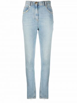 Skinny jeans Balmain blau