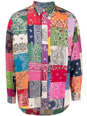 Košeľa s potlačou s paisley vzorom Readymade