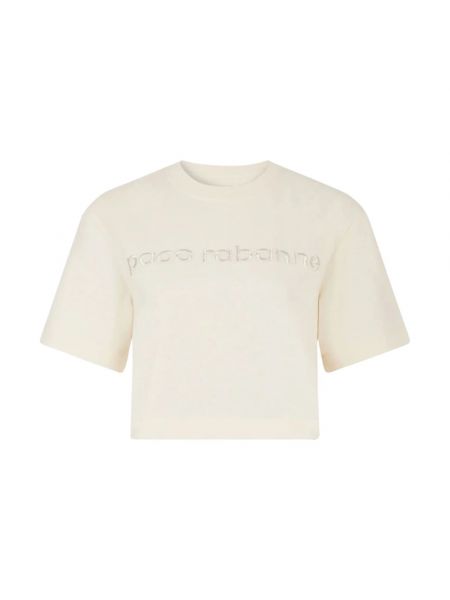 T-shirt Paco Rabanne beige