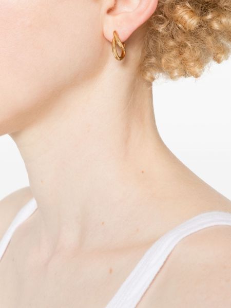 Boucles d'oreilles à boucle Isabel Marant doré