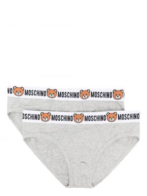 Boxerky Moschino šedé