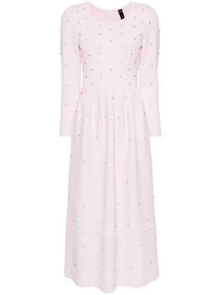 Μίντι φόρεμα Needle & Thread ροζ