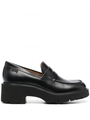 Pantofi loafer chunky Camper negru