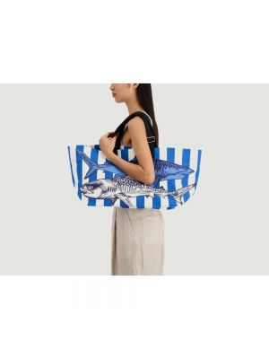 Bolso shopper Inoui Editions azul