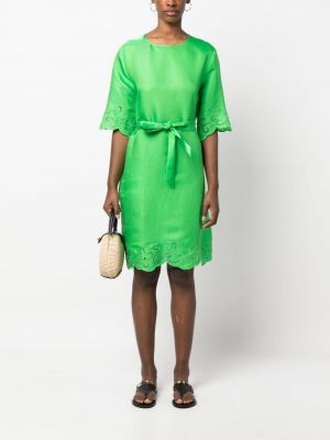 Sukienka koronkowa Boutique Moschino zielona