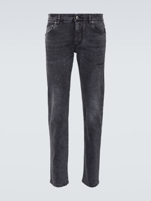 Slim fit lavtaljede skinny jeans Dolce&gabbana grå