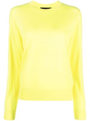 Плетен пуловер жълто Dsquared2
