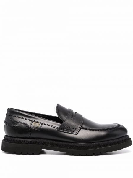 Pantofi loafer din piele Giuliano Galiano negru