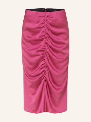 Атласная юбка Luisa Cerano розовая