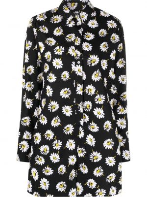 Floral lang jumpsuit Msgm svart