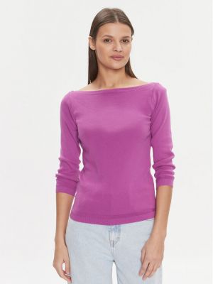 Sweter United Colors Of Benetton fioletowy
