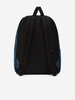 Kostkovaný batoh Vans modrý