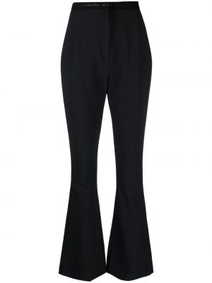 Kalhoty s potiskem Versace Jeans Couture černé