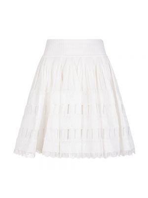 Mini spódniczka Alaïa biała
