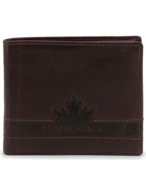 Krištáľová peňaženka Lumberjack hnedá