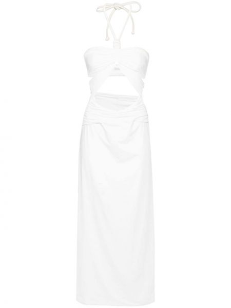 Βραδινό φόρεμα Maygel Coronel λευκό
