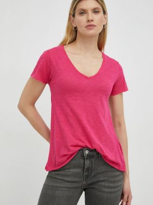 Majica kratki rukavi American Vintage ružičasta