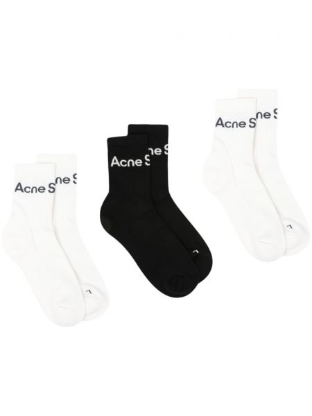 Žakárové ponožky Acne Studios