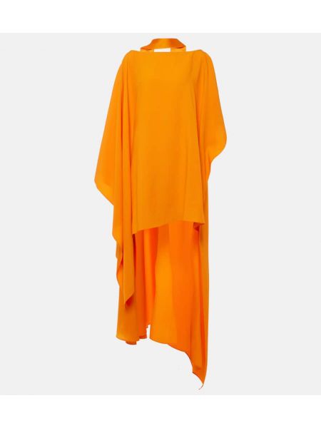 Asymmetrisk kaftan Taller Marmo oransje